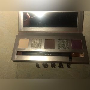Lorac, Unzipped Elegance Eye Shadow Palette with Dual-Ended Brush 10.5 g